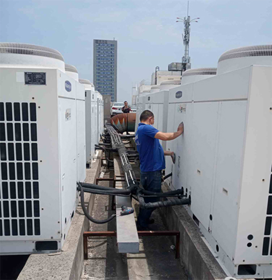 寻甸中央空调制热和不制冷系统维修方法