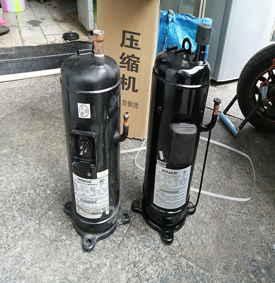 寻甸中央空调压缩机的更换维修